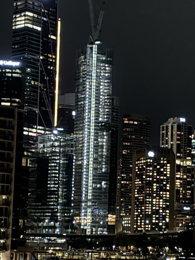 Eolisia skyline at night
